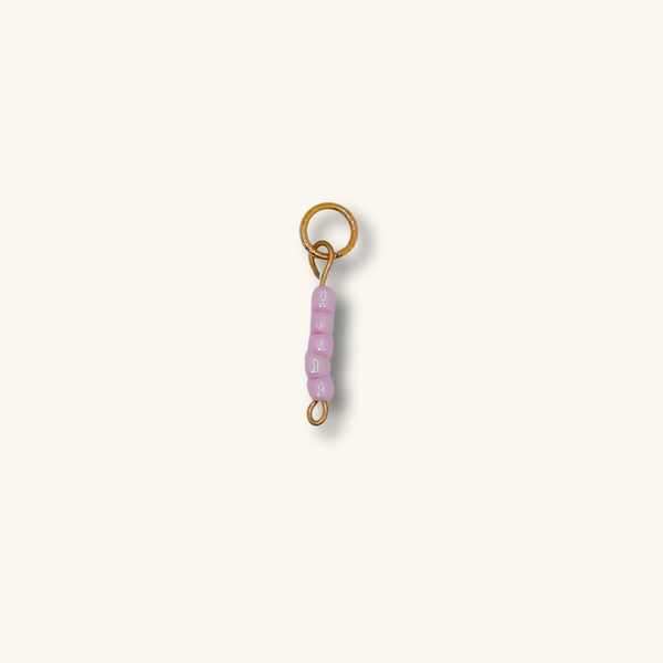 Cotton Pink Beads Charm