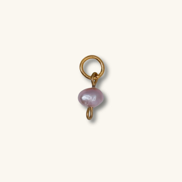 Purple Pearl Charm