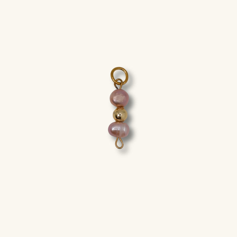 Rose Pearl Charm